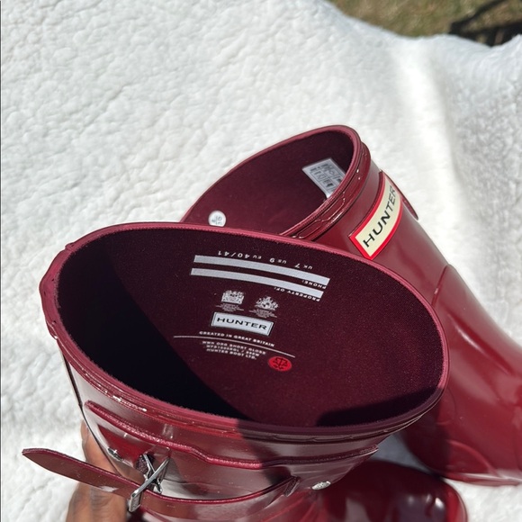 Hunter Red Rain Boots - Picture 2 of 3